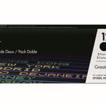 HP Original 126A Toner Doppelpack schwarz 2 x 1.200 Seiten (CE310AD)