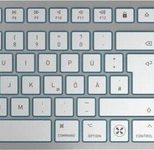 CHERRY KW 9100 Slim for MAC - Silver
