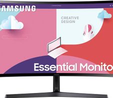 Samsung S27C366EAU Curved Essential Monitor 68cm (27 Zoll)