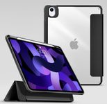 eSTUFF Boston Flip-Hülle für das Apple iPad Air der 4. & 5. Generation, 10.9" - Black (Bulk)