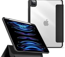 eSTUFF Boston Flip-Hülle für das Apple iPad Pro der 5. Generation, 12.9" - Black (Bulk)