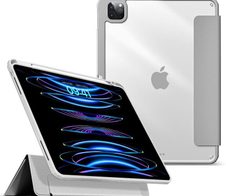 eSTUFF Boston Flip-Hülle für das Apple iPad Pro der 5. Generation, 12.9" - Grey (Bulk)