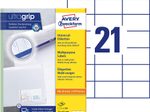AVERY Zweckform Etiketten 3652 weiß 70,0 x 42,3 mm - 2.100 Stück
