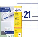 AVERY Zweckform Etiketten 3652 weiß 70,0 x 42,3 mm - 2.100 Stück
