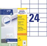 AVERY Zweckform Etiketten 3474 weiß 70,0 x 37,0 mm - 2.400 Stück