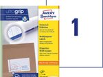 AVERY Zweckform Etiketten 3478 weiß 210,0 x 297,0 mm - 100 Stück