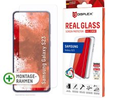 DISPLEX Real Glass + Case für das Samsung Galaxy S23