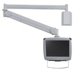 Neomounts FPMA-HAW100HC ist eine medizinische Wandhalterung für Flachbildschirme bis 32" (81 cm).