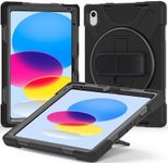 eSTUFF Austin Defender Case für das iPad der 10. Gen 2022 & 11. Gen 2025 (10.9") - Black (Bulk)