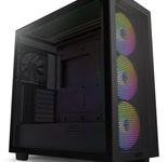 NZXT H7 Flow RGB Midi-Tower-Gehäuse, Schwarz
