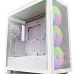 NZXT H7 Flow RGB Midi-Tower-Gehäuse, Weiß