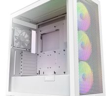 NZXT H7 Flow RGB Midi-Tower-Gehäuse, Weiß