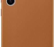 Samsung Leather Cover für Galaxy S23+ Kamelhaarfarbe