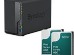Synology DiskStation DS223 2 Einschübe NAS-Server Leergehäuse + 2x Synology Plus 3.5" SATA 6Gb/s Festplatte 4 TB (8TB)