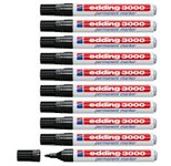 edding 3000 Permanentmarker 10 Stück