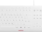 CHERRY STREAM PROTECT KEYBOARD - Weiß