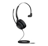 Jabra Evolve2 50 MS Mono Headset On-Ear