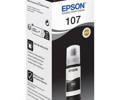 Epson Original EcoTank 107 Tintenflasche - schwarz (C13T09B140)