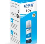Epson Original EcoTank 107 Tintenflasche - cyan (C13T09B240)