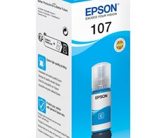 Epson Original EcoTank 107 Tintenflasche - cyan (C13T09B240)