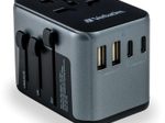 Verbatim Reise-Ladeadapter 30W, 3x USB-C, 2x USB-A, schwarz/grau
