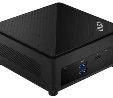 MSI CUBI 5 12M-022BDE Mini Barebone-PC Intel Core i3-1215U, WiFi 6, Bluetooth 5.3, schwarz