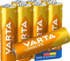VARTA Batterien LONGLIFE Mignon AA 1,5 V - 8 Stück