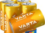 Varta Longlife C 1,5V - 6er-Pack