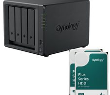 Synology DiskStation DS423+ 4 Einschübe NAS-Server Leergehäuse (DS423+) + 8 TB Synology Plus (2x 4TB)