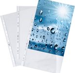 DURABLE PREMIUM durchsichtige A4 Prospekthüllen - glasklar - 100 Stück