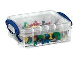Really Useful Box Aufbewahrungsbox 0,2 l 12,0 x 8,5 x 4,5 cm - transparent