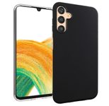 PEDEA Soft TPU Schutzhülle für Samsung Galaxy A34 5G (Schwarz)