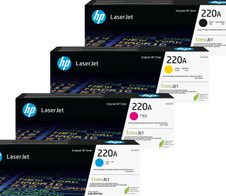 HP Original 220A Toner - 4er Multipack Set
