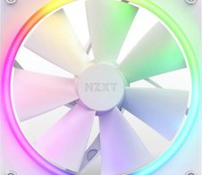 NZXT F140 RGB DUO - Gehäuselüfter, Weiß (140mm, 20x LED)