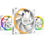 be quiet Lüfter Light Wings White Triple Pack 120mm PWM weiß