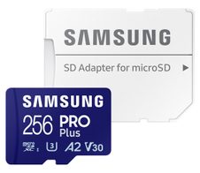 Samsung PRO Plus microSD-Speicherkarte (2023) - 256GB