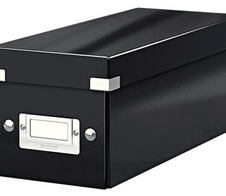 LEITZ CD-/DVD-Box Click & Store - schwarz