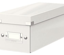 LEITZ CD-/DVD-Box Click & Store - weiß