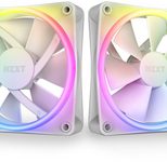 NZXT F140 RGB DUO Twin Pack - Gehäuselüfter, Weiß