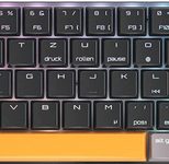 CHERRY MX-LP 2.1 Compact Wireless - Schwarz / Grau / Orange