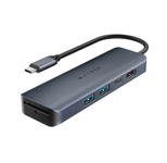 Hyper® HyperDrive EcoSmart™ Gen.2 Universal USB-C® 6-in-1 Hub w 100 W PD Power Pass-Thru