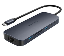 Hyper® HyperDrive EcoSmart™ Gen.2 Dual HDMI USB-C® 11-in-1 Hub w 140 W PD3.1 Pass-Thru - For MST enabled devices