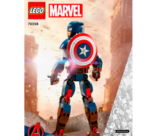 LEGO® Marvel 76258 Captain America Baufigur