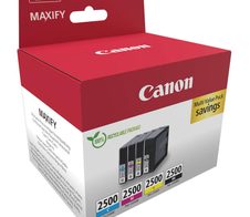 Canon Original PGI-2500 Druckerpatronen 4er-Multipack - BK/C/M/Y