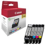 Canon Original PGI-570 + CLI-571 Druckerpatronen - Multipack 1 x schwarz / 1 x farbig (0372C006)