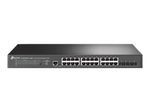 TP-Link Omada JetStream 24P Switch L2+  managed 16 x 10/100/1000/2.5G (PoE+) + 8 x 10/100/1000/2500 (PoE++) + 4 x 10 Gigabit SFP+