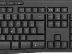 Logitech MK370 Combo for Business, kabelloses Tastatur- und Maus-Set Schwarz