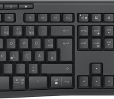 Logitech MK370 Combo for Business, kabelloses Tastatur- und Maus-Set Schwarz