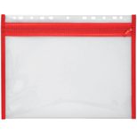 VELOFLEX Reißverschlussbeutel VELOBAG® A4 - rot