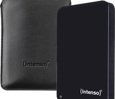 Intenso Memory Drive - 1 TB in schwarz + Tasche